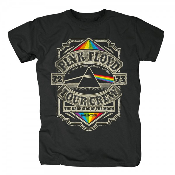 PINK FLOYD - Dark side of the moon Tour Crew T-Shirt