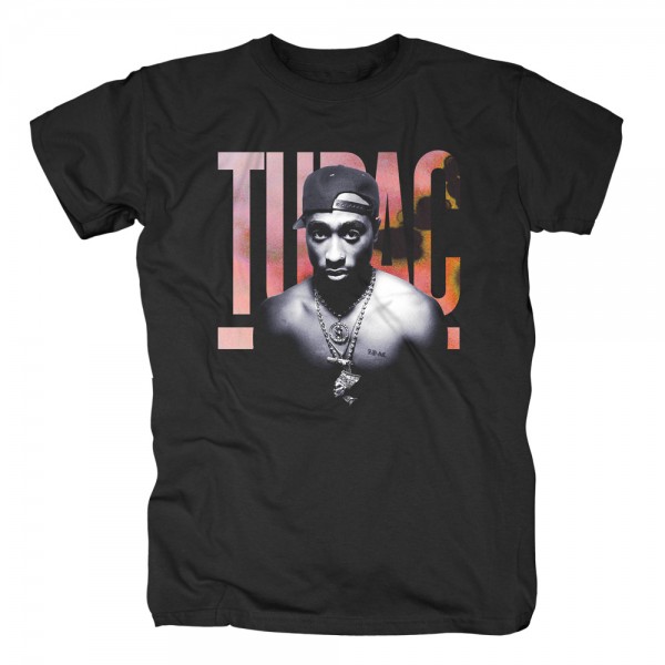 TUPAC - Pink Logo T-Shirt