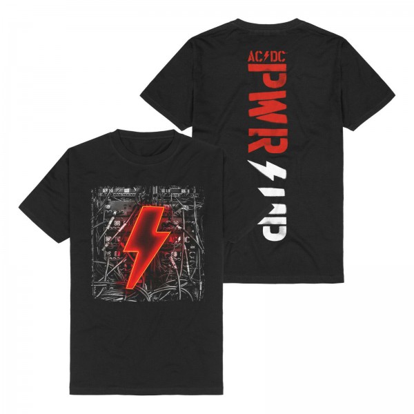 AC/DC - PWRUP Lightning Cables T-Shirt