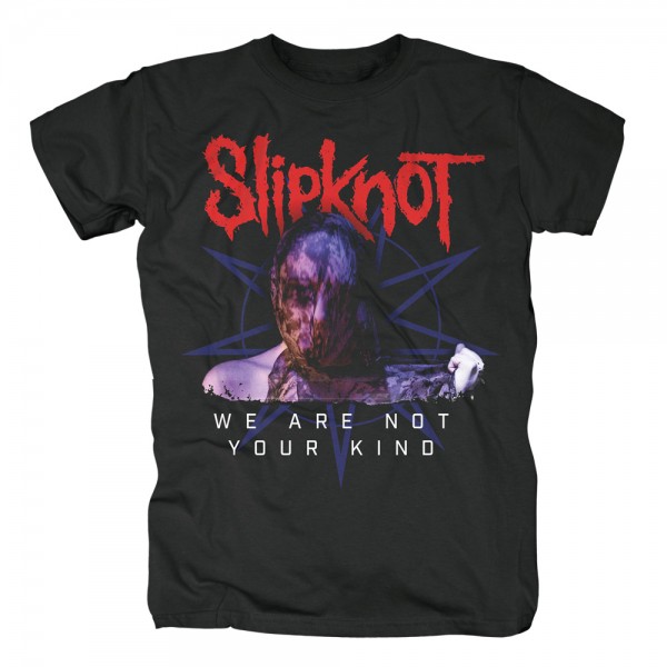 SLIPKNOT - We are not your kind Bolt Letters T-Shirt