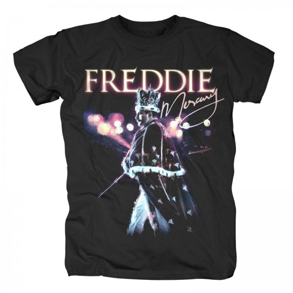 QUEEN - Freddie Mercury Crown T-Shirt