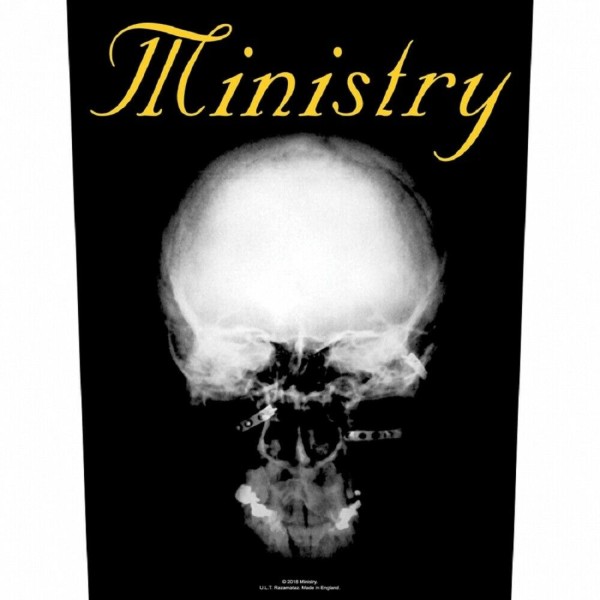 MINISTRY - The mind is a terrible thing to taste Rückenaufnäher Backpatch