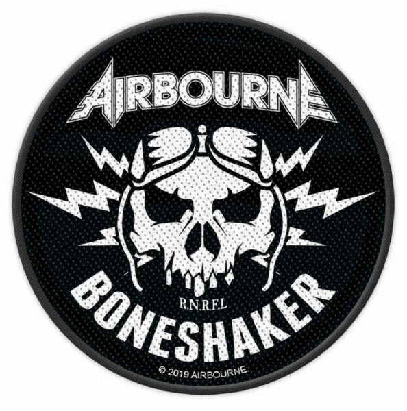 AIRBOURNE - Boneshaker Patch Aufnäher 9,3x9,3cm