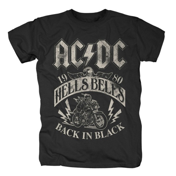 AC/DC - Hells Bells 1980 schwarz T-Shirt