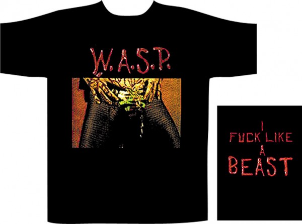 WASP - I fuck like a beast T-Shirt