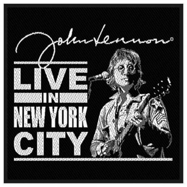 JOHN LENNON - Live in New York City Patch Aufnäher