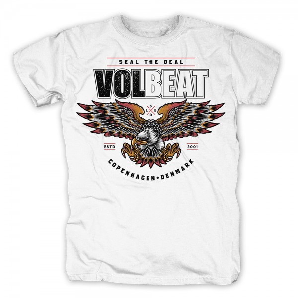 VOLBEAT - Victorious White T-Shirt