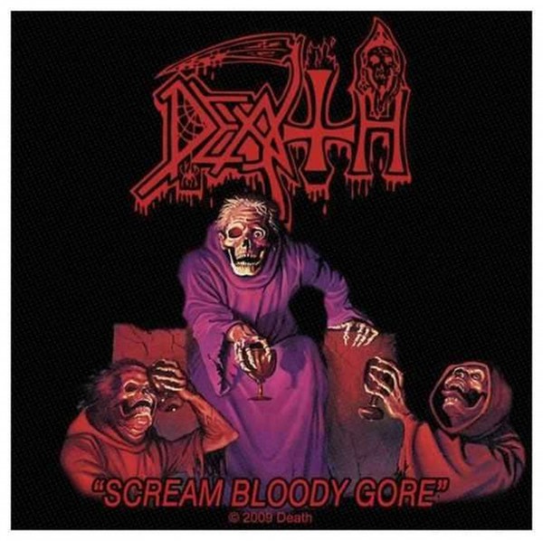 DEATH - Scream Bloody Gore Patch Aufnäher