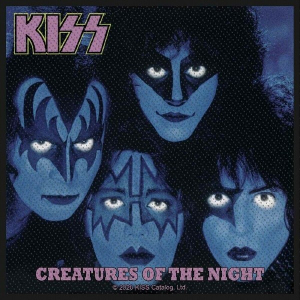 KISS - Creatures of the night Patch Aufnäher 10 x 10cm