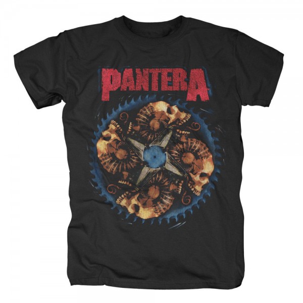 PANTERA - Circle Skulls Vintage T-Shirt