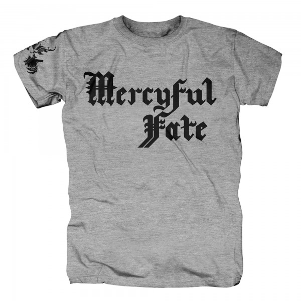 MERCYFUL FATE - Logo Grau Grey T-Shirt