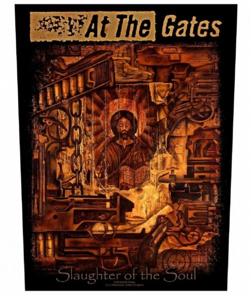 AT THE GATES - Rückenaufnäher Backpatch Slaughter Of The Soul