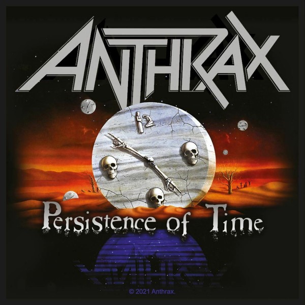 ANTHRAX - Patch Aufnäher - Persistence Of Time 10x10cm