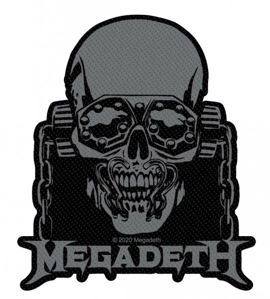 MEGADETH - Vic Rattlehead Cut Patch Aufnäher 7,5 x 9cm