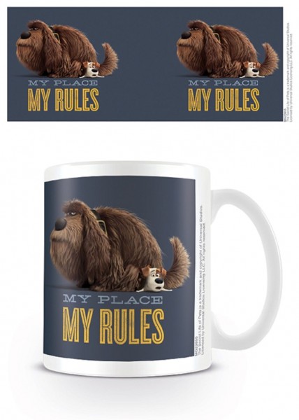 PETS - My Place My Rules Tasse