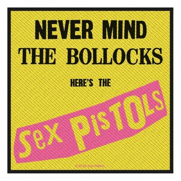 SEX PISTOLS - Nevermind The Bollocks Patch Aufnäher