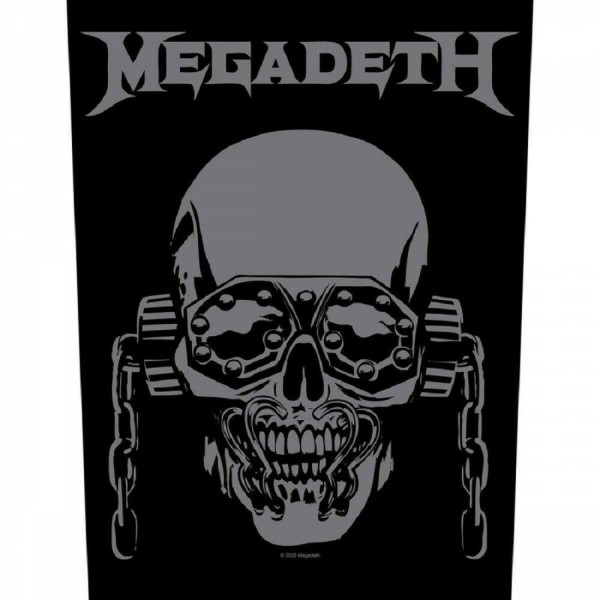 MEGADETH - Rückenaufnäher Backpatch VIC Rattlehead