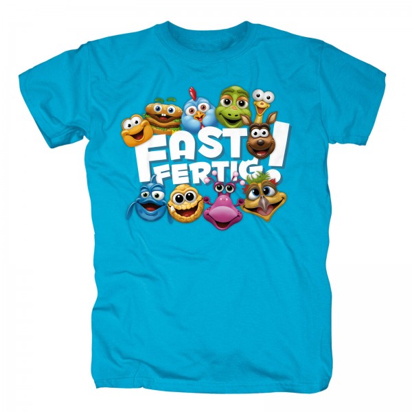 SASCHA GRAMMEL - Fast Fertig Allstars Blau T-Shirt