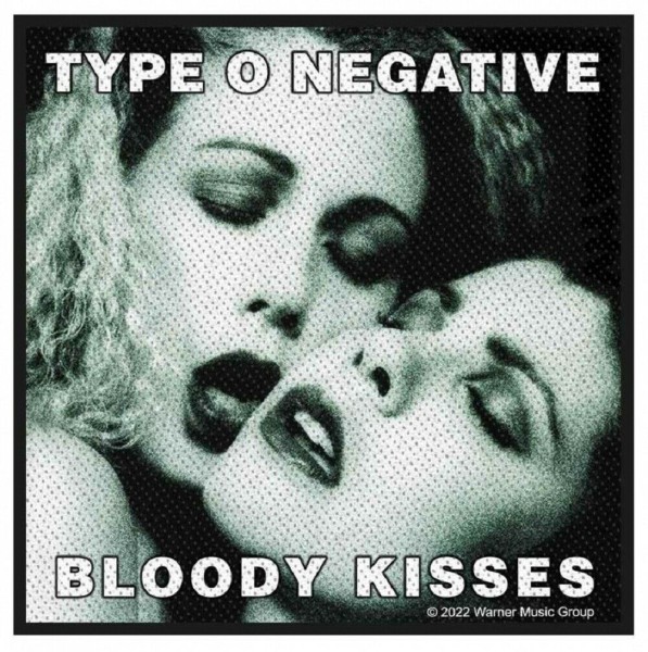 TYPE O NEGATIVE - Patch Aufnäher Bloody Kisses 10x10cm