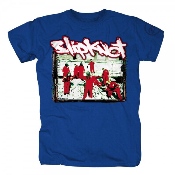 SLIPKNOT - 20th Anniversary Red Jumpsuit Blau T-Shirt