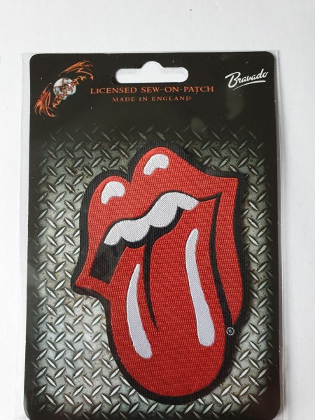 THE ROLLING STONES - Tongue Zunge Patch Aufnäher