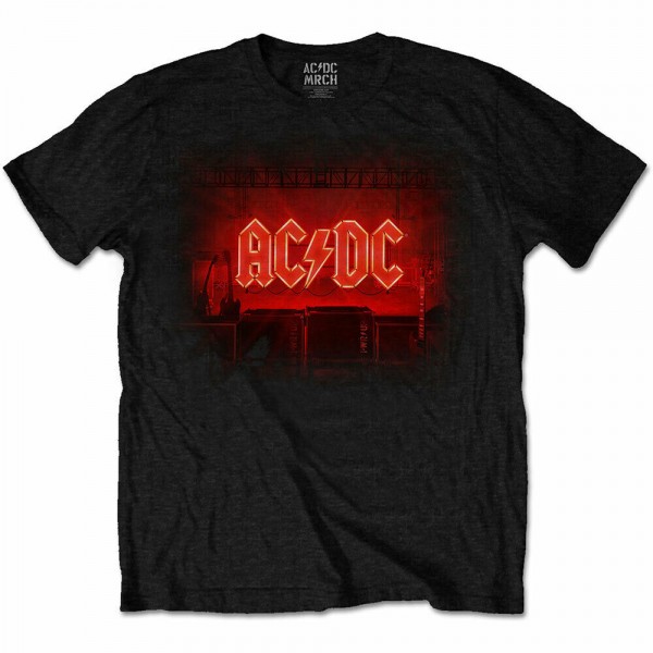 AC/DC - PWR UP Logo Dark Stage Cover T-Shirt