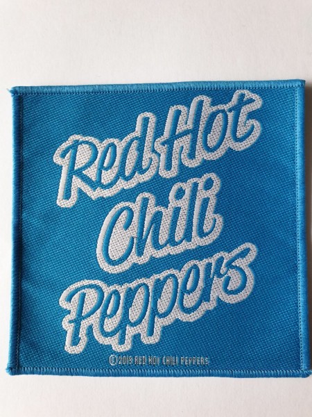 RED HOT CHILI PEPPERS - Logo Blue Patch Aufnäher