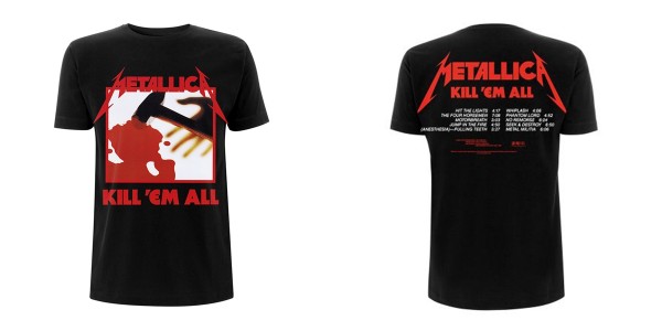 METALLICA - Kill em all Tracks T-Shirt