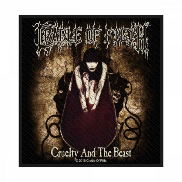 CRADLE OF FILTH - Patch Aufnäher - Cruelty and the beast