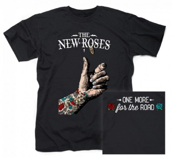 THE NEW ROSES - One more for the road T-Shirt