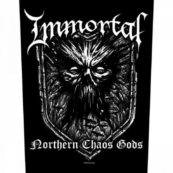 IMMORTAL - Rückenaufnäher Backpatch Northern Chaos Gods