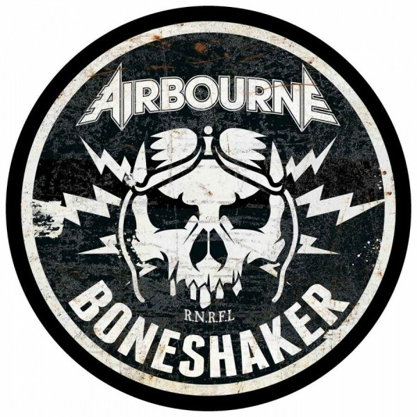 AIRBOURNE - Boneshaker Rusty Backpatch 30x30 neu