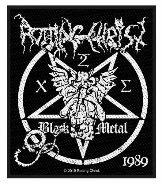 ROTTING CHRIST - Black Metal Patch Aufnäher