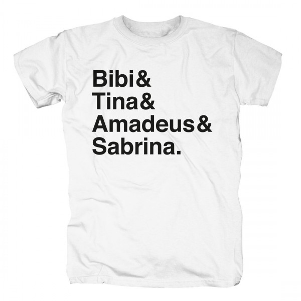 BIBI & TINA - weiss T-Shirt