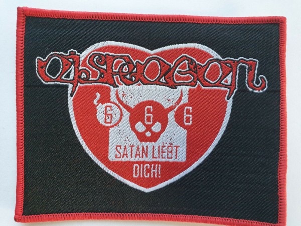 EISREGEN - Patch Aufnäher Satan Liebt Dich 10x8cm