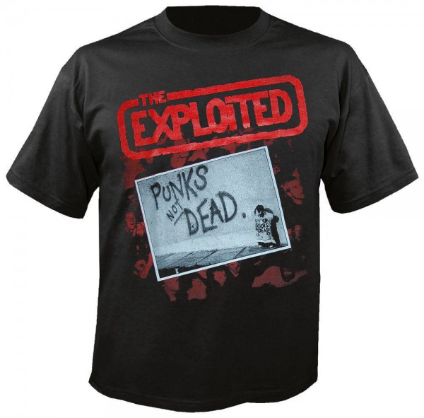 THE EXPLOITED - Punks not dead T-Shirt