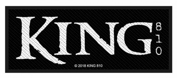 KING 810 - Logo Patch Aufnäher