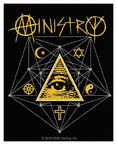 MINISTRY - All Seeing Eye Patch Aufnäher