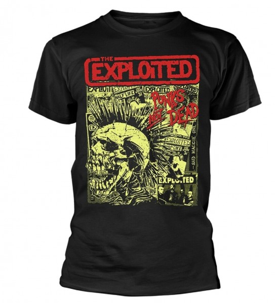 THE EXPLOITED - Punks Not Dead (Black) T-Shirt