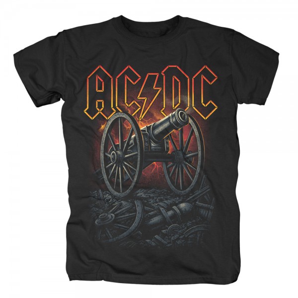 AC/DC - About To Rock Kanone T-Shirt