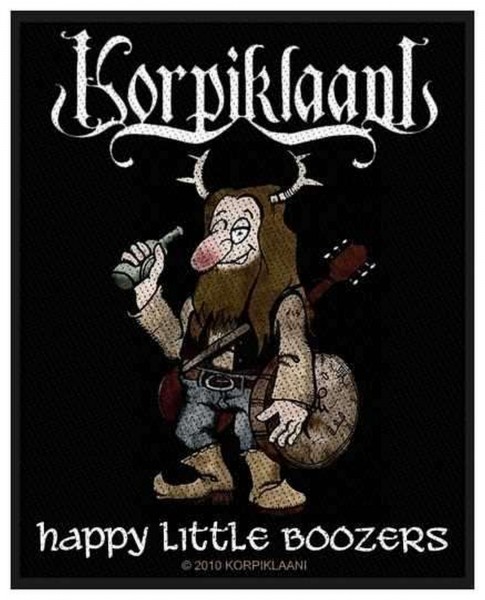 KORPIKLAANI - Happy Little Boozers Patch Aufnäher