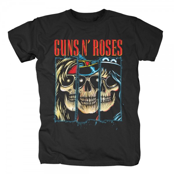 GUNS N´ROSES - Split Skulls T-Shirt