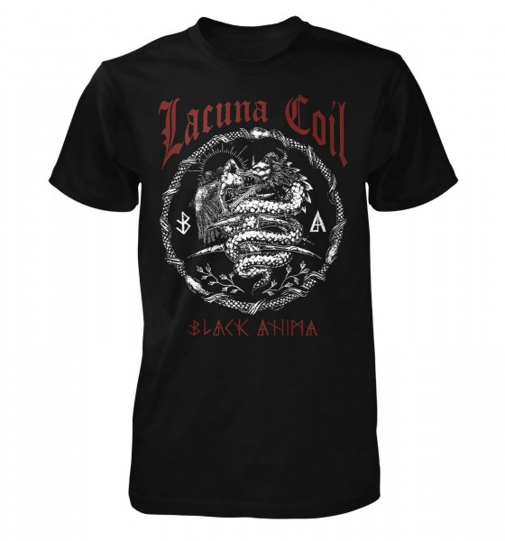 LACUNA COIL - Black Anima T-Shirt