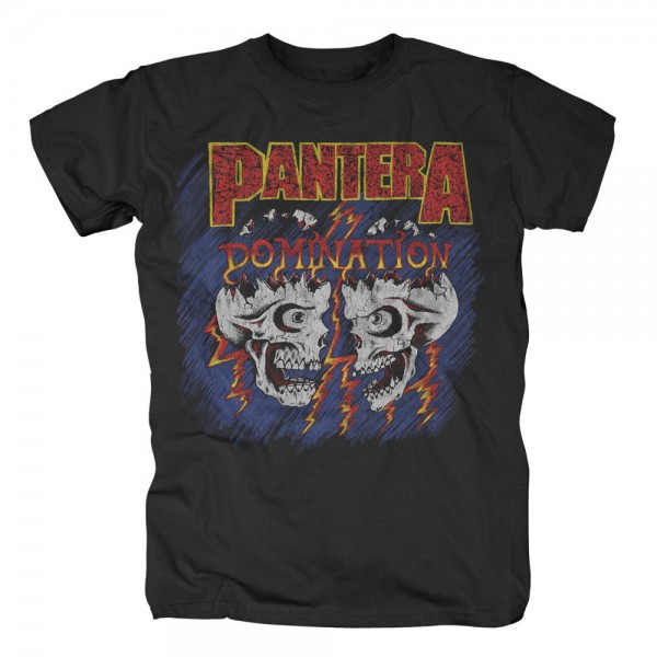 PANTERA - Domination SKULL T-Shirt