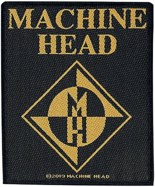 MACHINE HEAD - Diamond Logo Patch Aufnäher 10x8cm