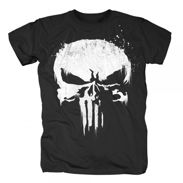 THE PUNISHER - Sprayed Skull T-Shirt