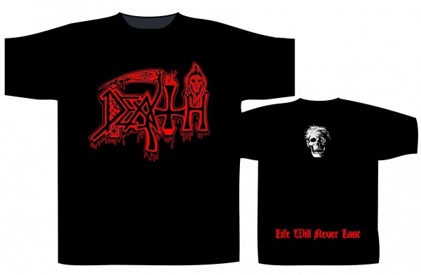 DEATH - Life will never last Logo T-Shirt