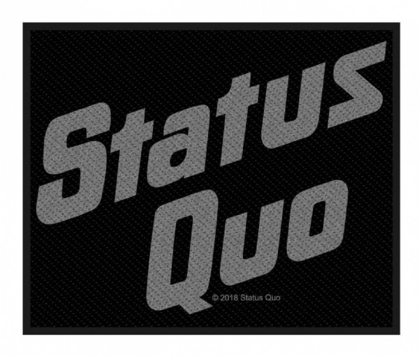 STATUS QUO - Logo Patch Aufnäher