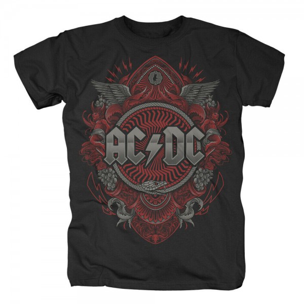 AC/DC - Antique Crest T-Shirt