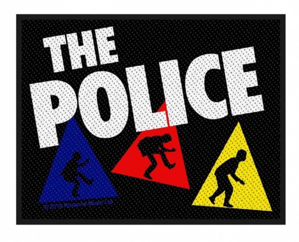 THE POLICE - Triangles Patch Aufnäher
